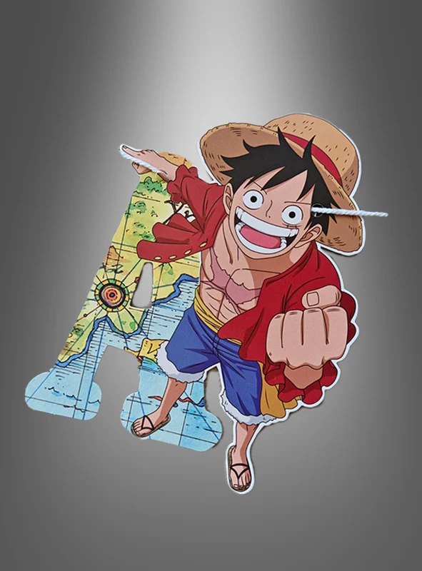 One Piece Papiergirlande Happy Birthday 200cm