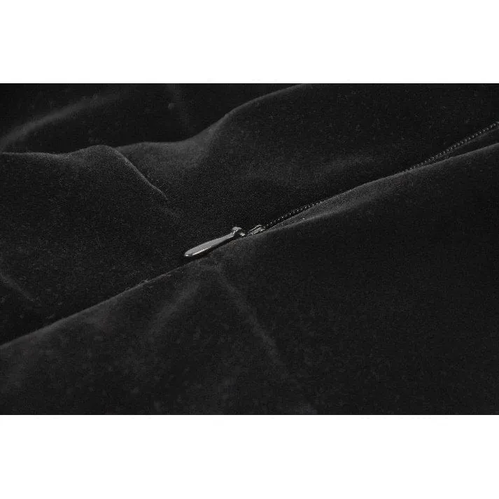 Damen Gothic Fledermaus bedrucktes Kürbis-Halloween-Kleid mit Schnürung
