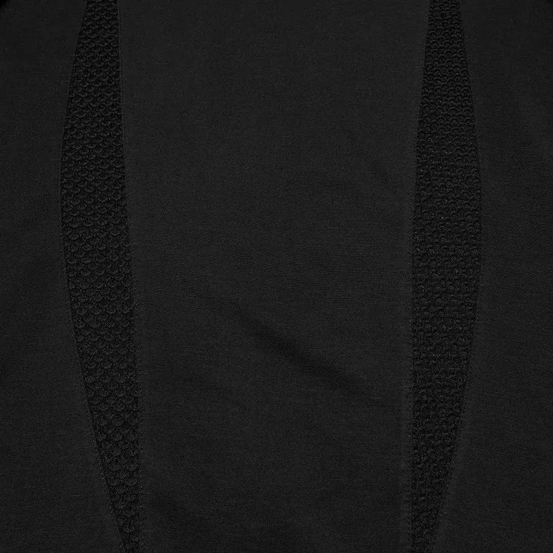 Cyberpunk Cut-out Mesh Splice T-Shirt für Herren