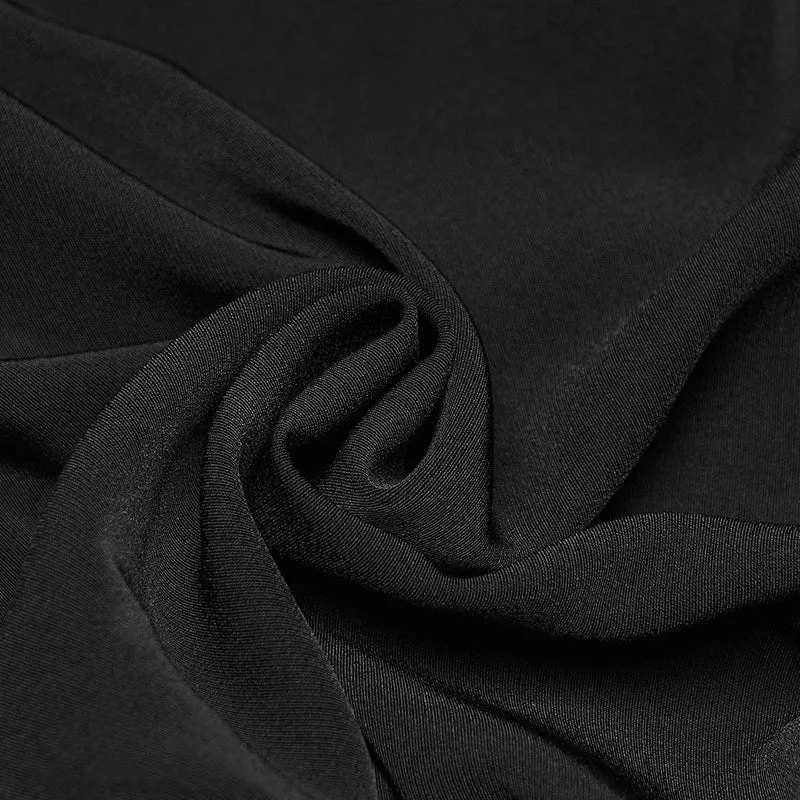 Gothic-Hose mit bestickter Spitze und Schnalle für Herren