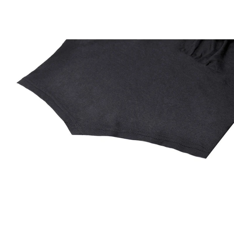 DIL Damen Gothic-Shirt mit ausgestellten Ärmeln und Netzstoff