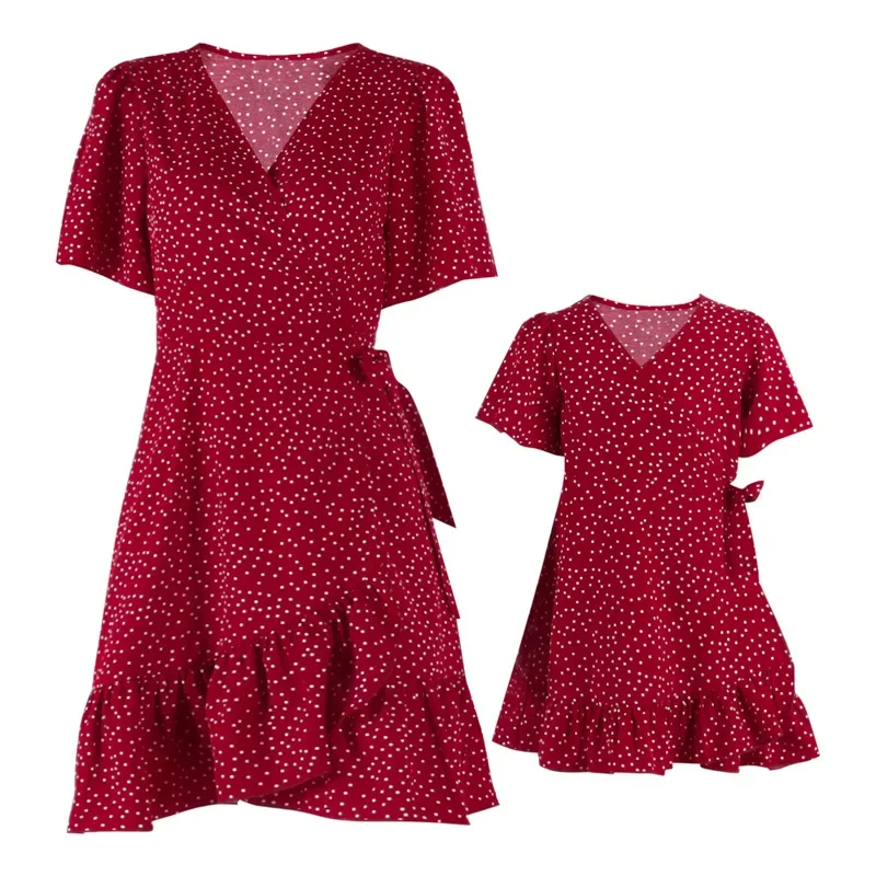 Mutter Tochter Outfit Fotoshooting