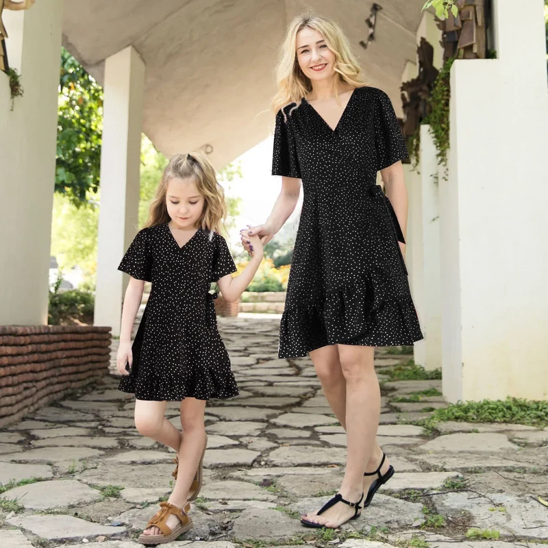 Mutter Tochter Outfit Herbst