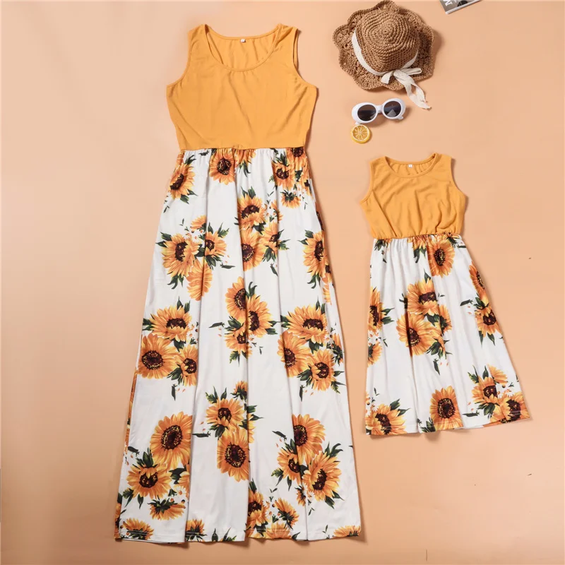 Mutter Tochter Kleid Festlich