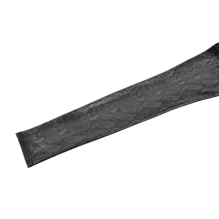 Punk-Schlangenhaut-Mesh-Splice-Hose mit Rautenstruktur für Damen