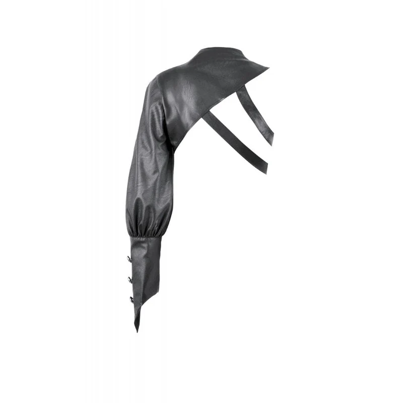 Punk-Umhang mit asymmetrischem Schnallenriemen und Cut-Outs für Damen