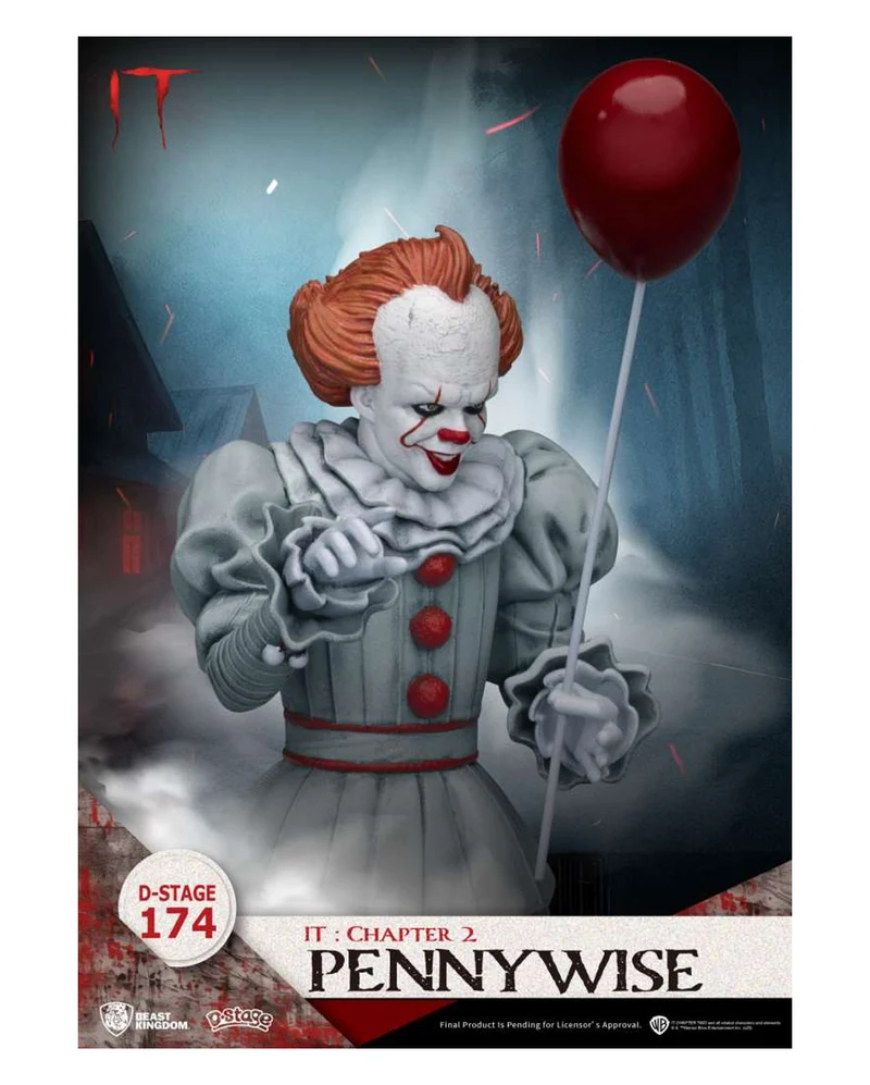 IT: Chapter 2 - Pennywise D-Stage Action Figur 16cm