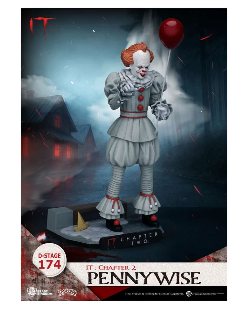 IT: Chapter 2 - Pennywise D-Stage Action Figur 16cm