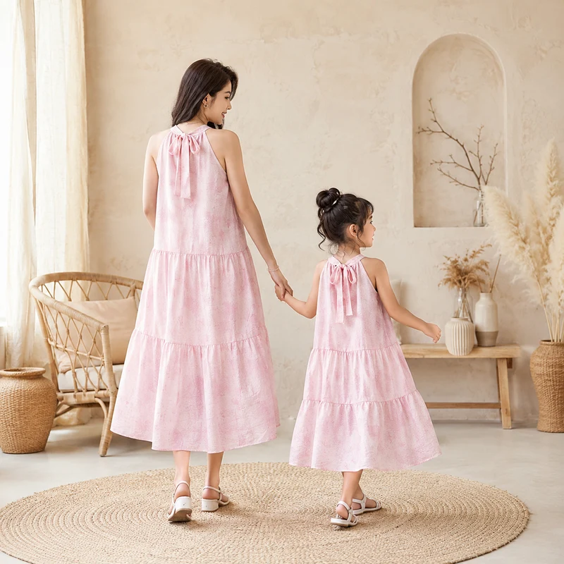 Regencape Mama Kleid Süß Mädchen