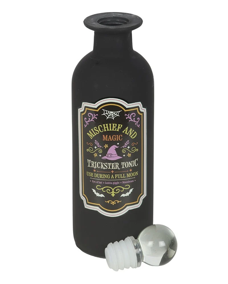 Zaubertrankflasche „Mischief and Magic“ 19cm