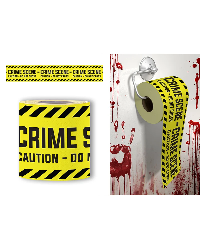 Toilettenpapier Crime Scene Tatort 2-lagig 30m