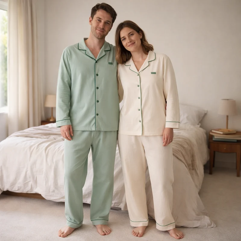 Couple Holiday Pajamas
