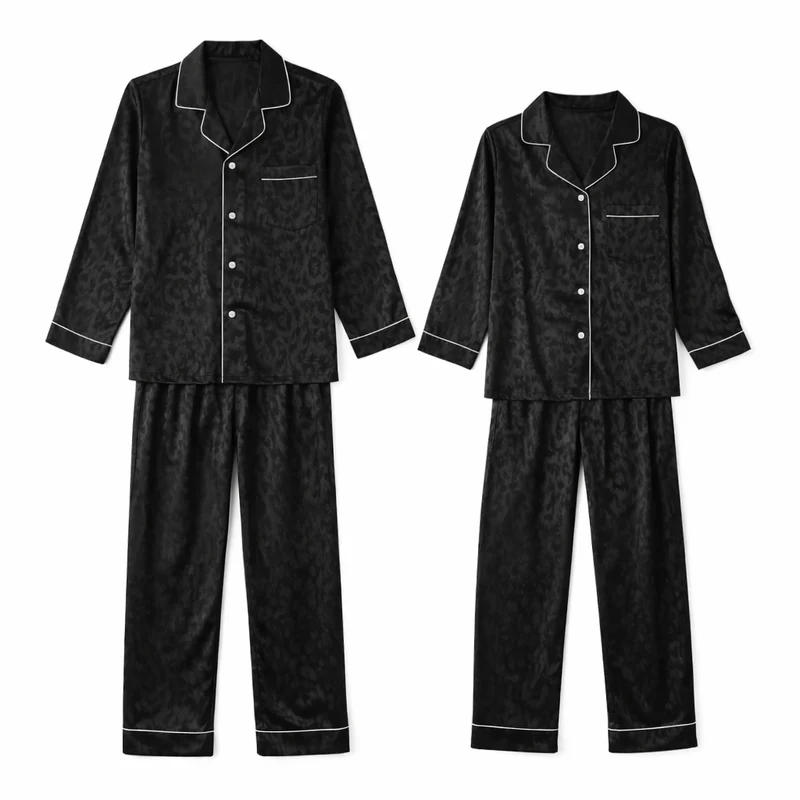 Black Couple Pajamas