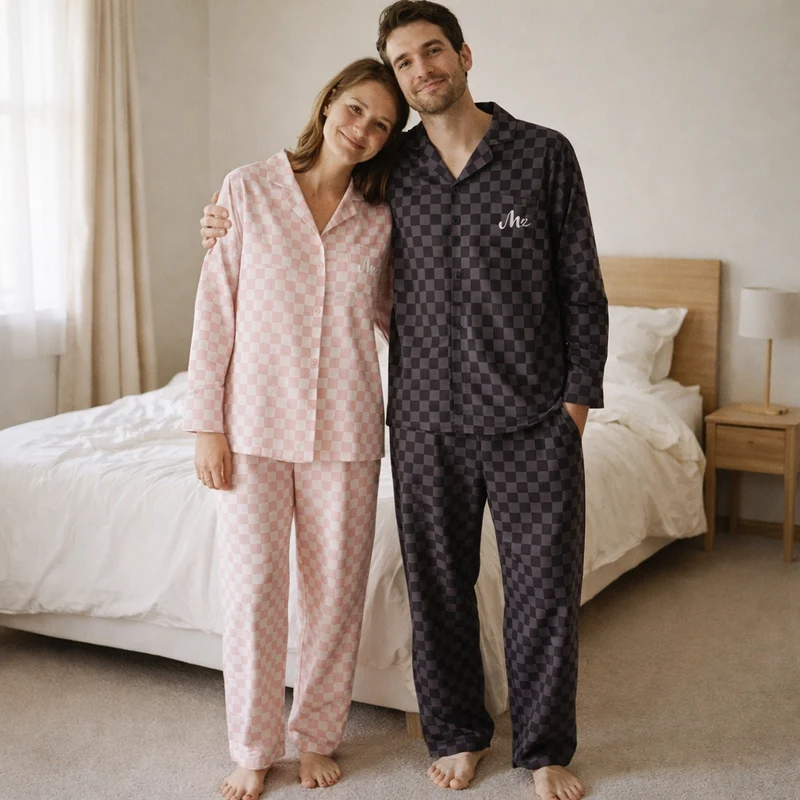 Korean Couple Pajamas