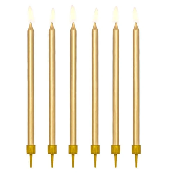 Geburtstagskerzen Classic Gold