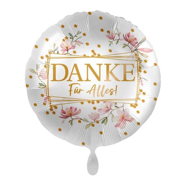 Heliumballon-Geschenk "Danke für Alles"