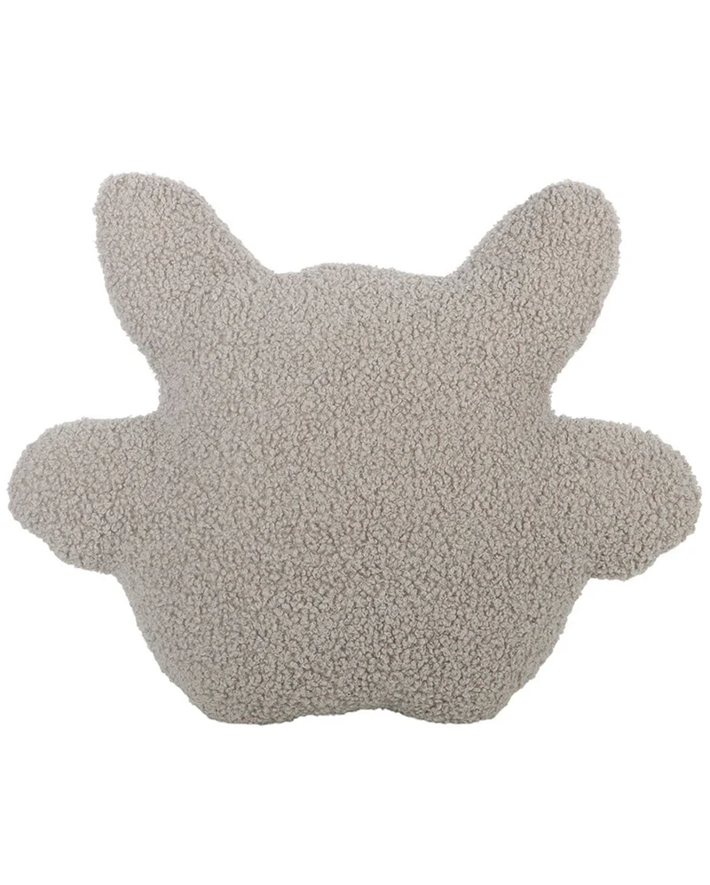 Bezauberndes Fledermaus Bouclé-Kissen 32cm