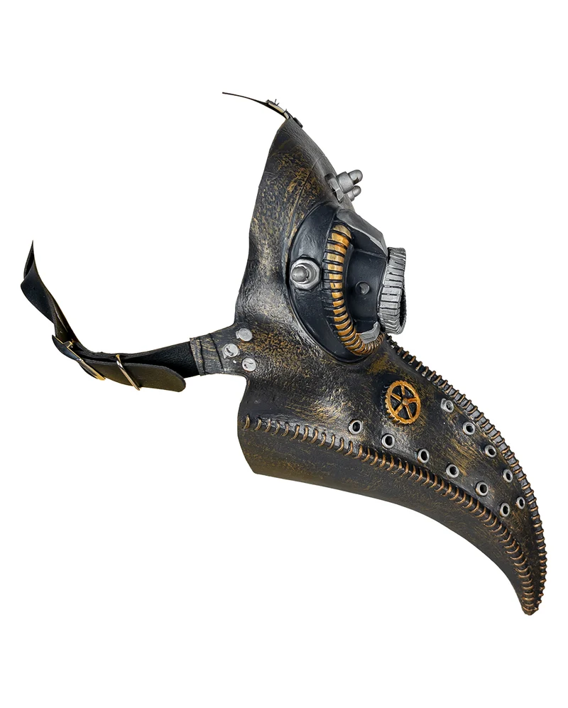 Neofuture Steampunk Pestdoktor Maske