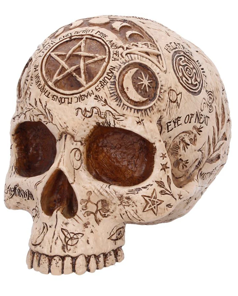 Apothecary Totenschädel 14cm