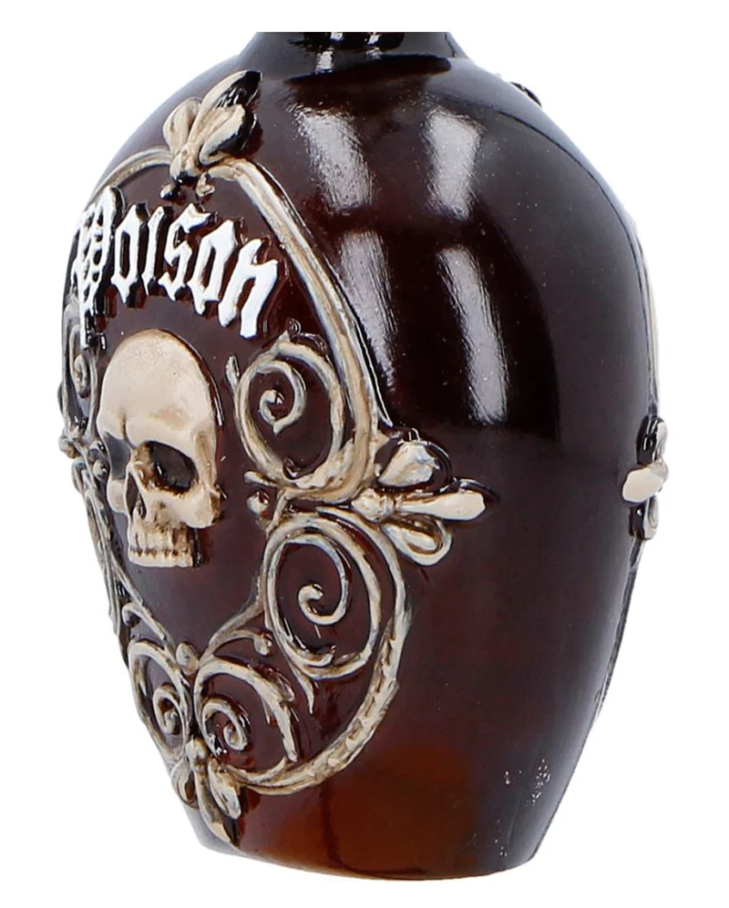 Gift Flasche mit Totenschädel Hänge Ornament 10cm