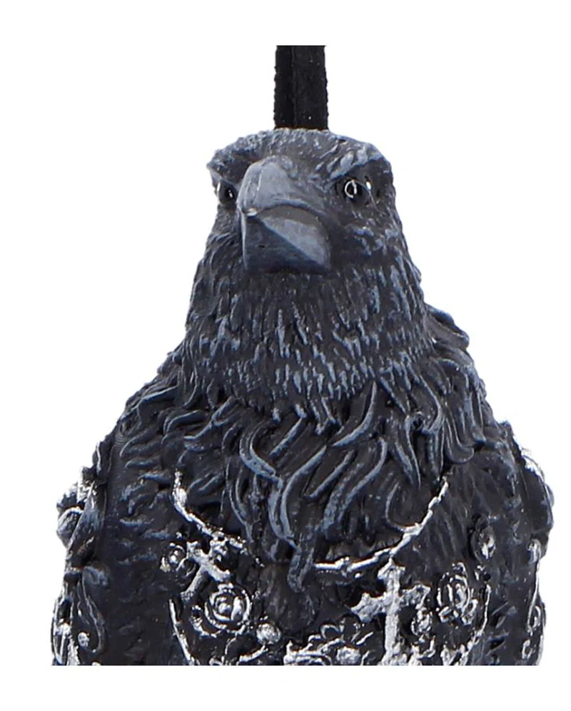 Last Omen Rabe Hänge Ornament 7cm