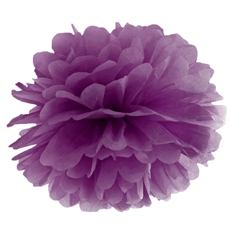 Pom Pom Ø 35cm Dunkles Lila