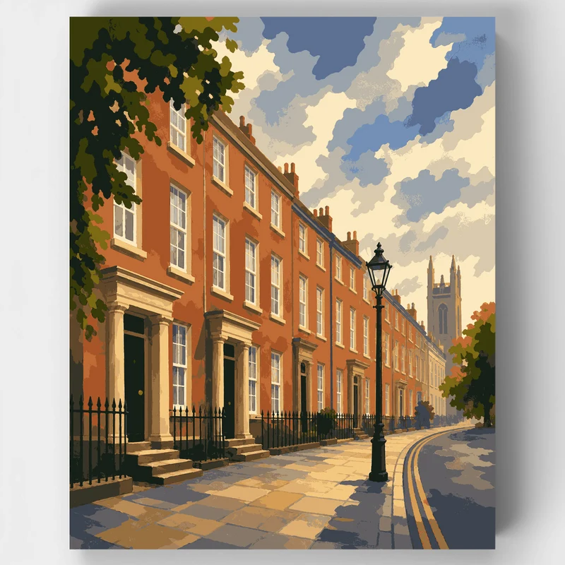 Hope Street Terrace - Paint by Numbers Kit