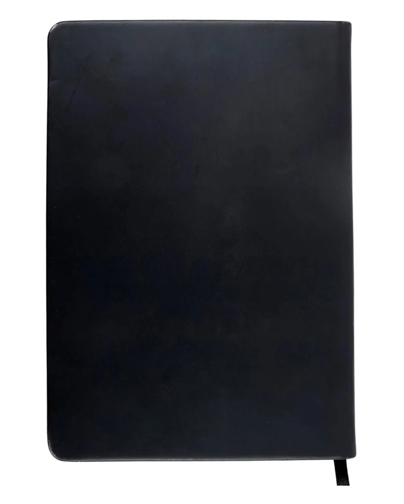 Schwarze Gothic Katze A5 Notiz & Tagebuch mit Stift