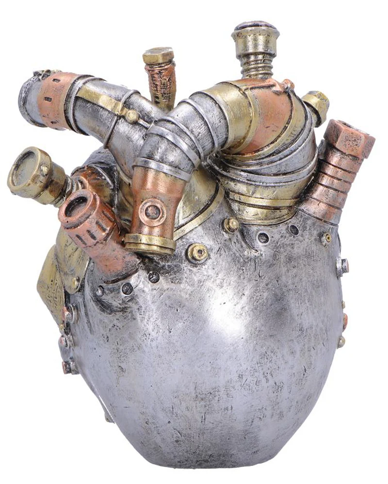 Cardiac Cranium Steampunk Totenschädel 17,5cm
