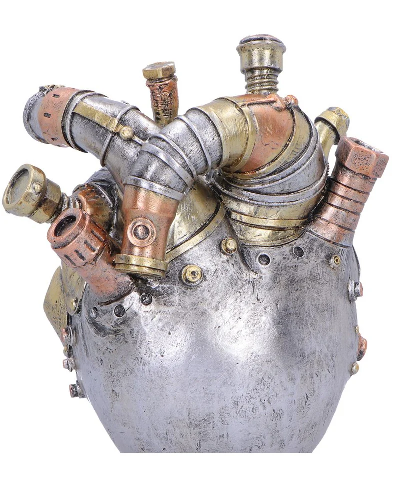 Cardiac Cranium Steampunk Totenschädel 17,5cm