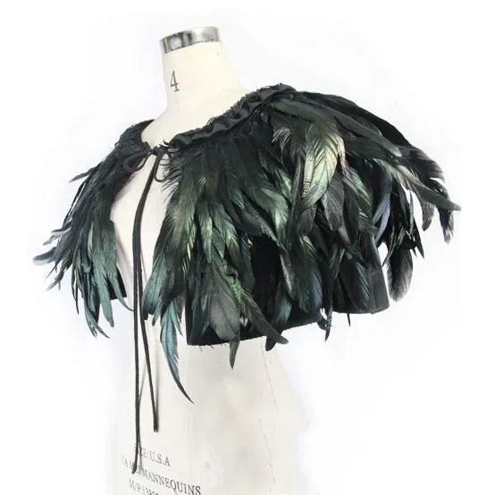 Gothic-Federumhang für Damen