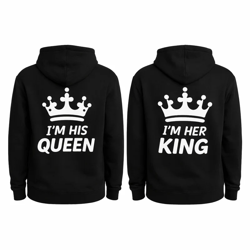 Her King And His Queen Pullover