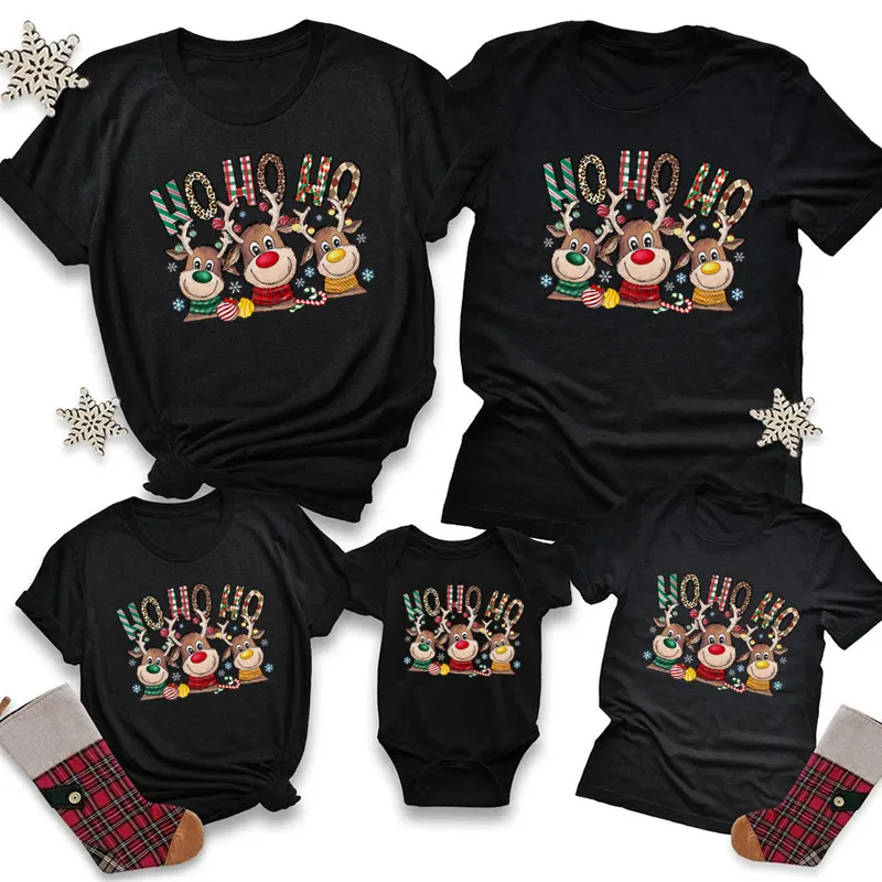 Family Christmas Shirts Reindeer