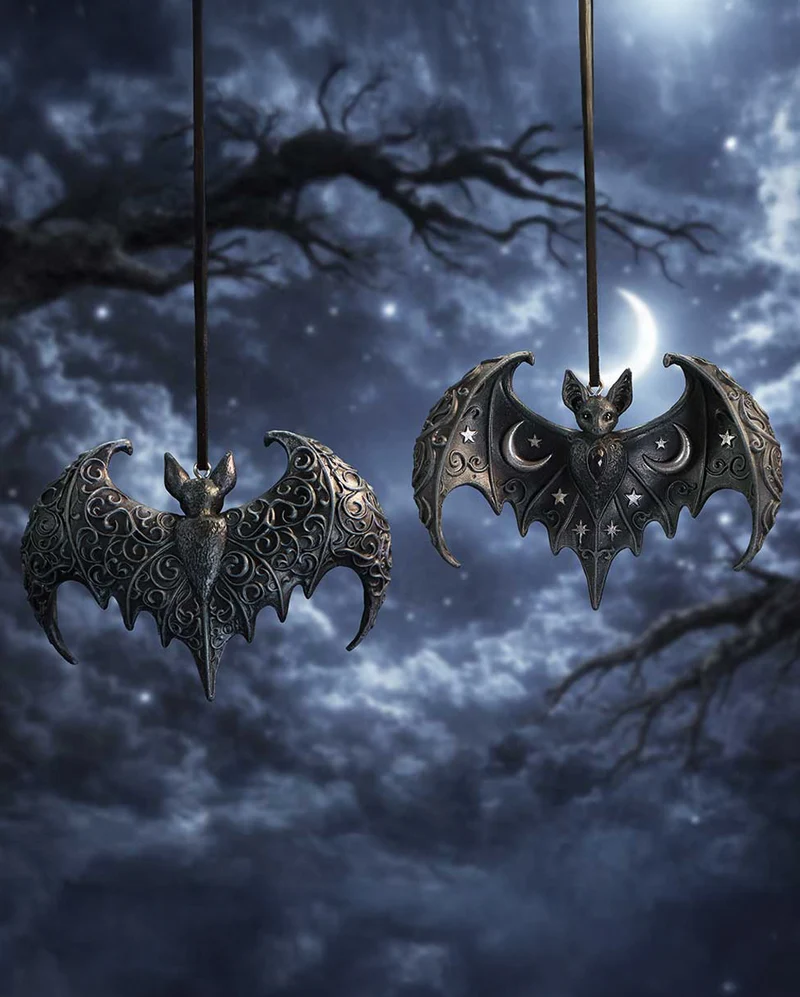 Lunar Wing Fledermaus Hänge Ornament 7,2cm