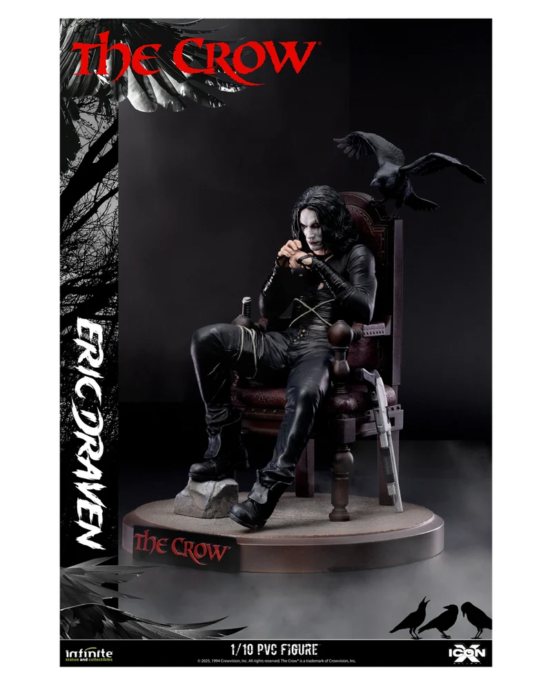 The Crow Eric Draven Icon Figur 20cm