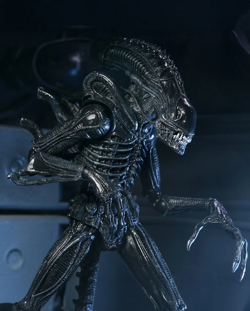 Aliens 40th Anniversary Warrior Xenomorph NECA Ultimate Action Figur 23cm