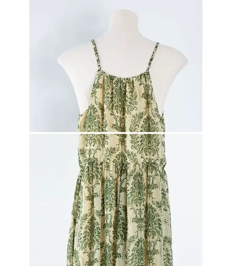 Geblümtes Mutter-Tochter-Kleid