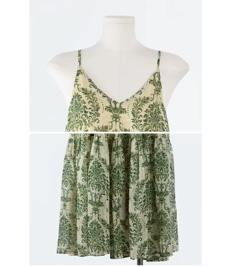 Geblümtes Mutter-Tochter-Kleid