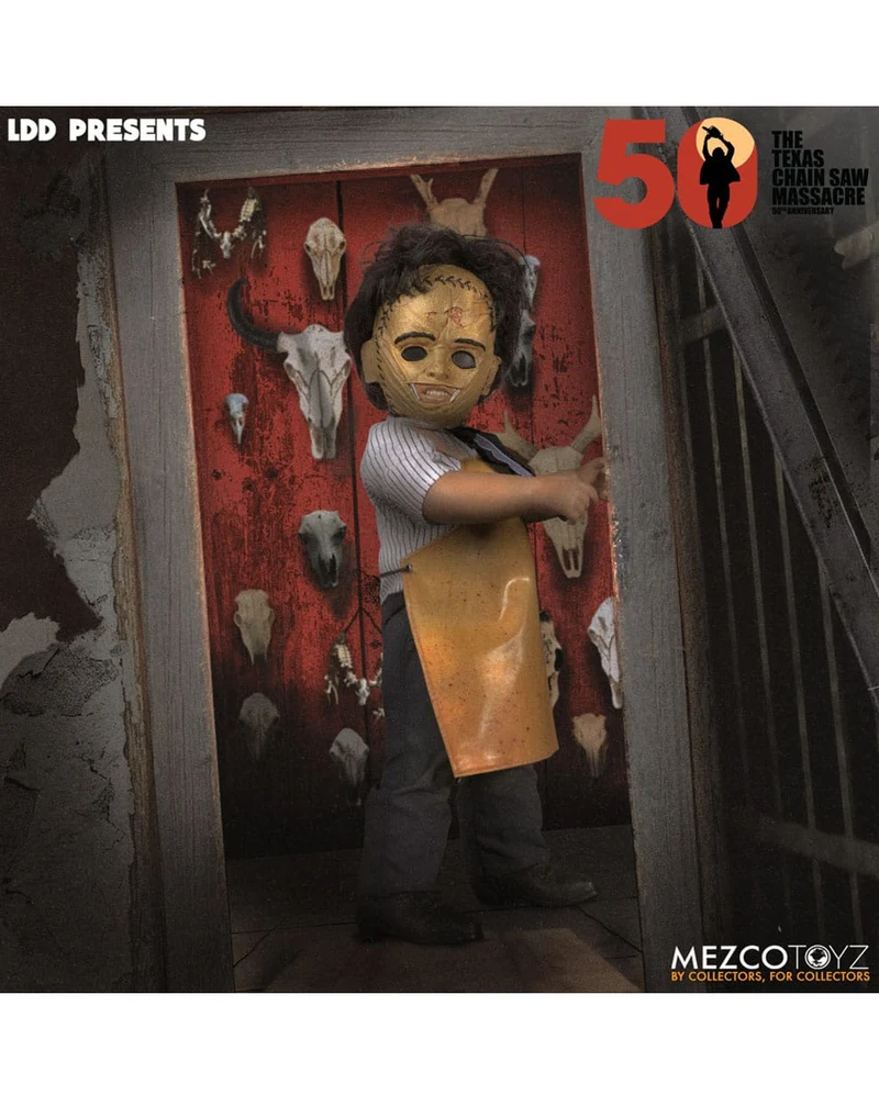 Living Dead Dolls Puppe Leatherface Deluxe Version 27cm