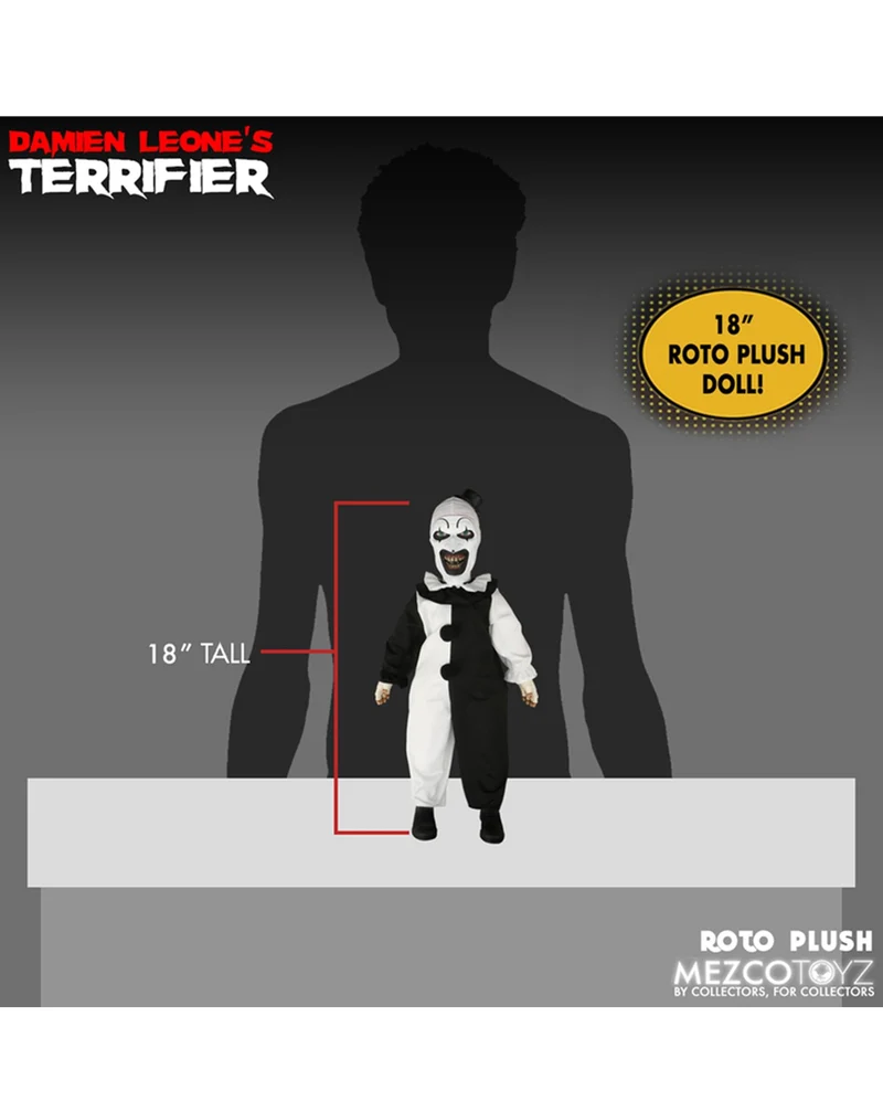 Terrifier Art the Clown 45cm MDS Roto Plüsch Figur