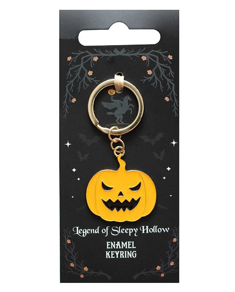 Halloween Kürbis Schlüsselanhänger