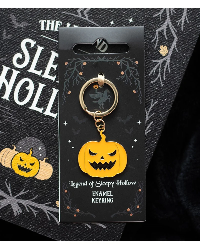 Halloween Kürbis Schlüsselanhänger
