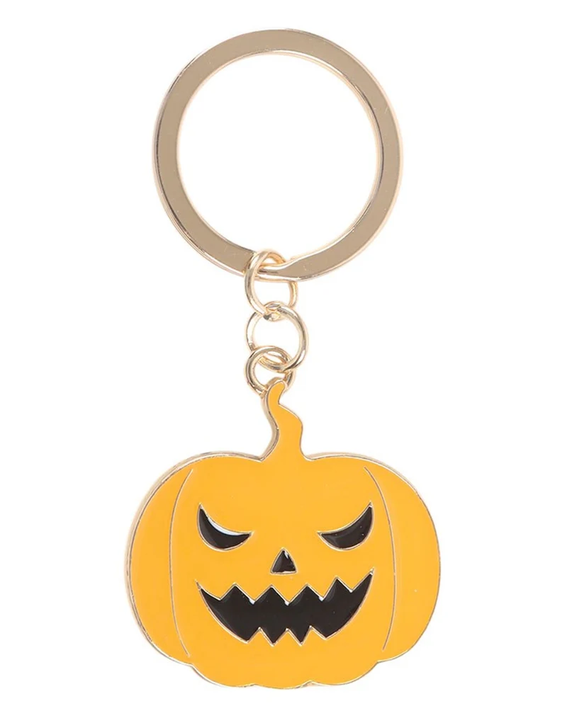 Halloween Kürbis Schlüsselanhänger