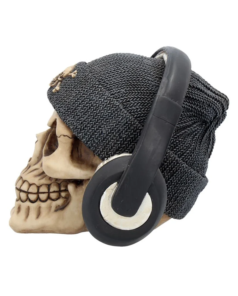 Dead Beat Kopfhörer Totenschädel 17cm