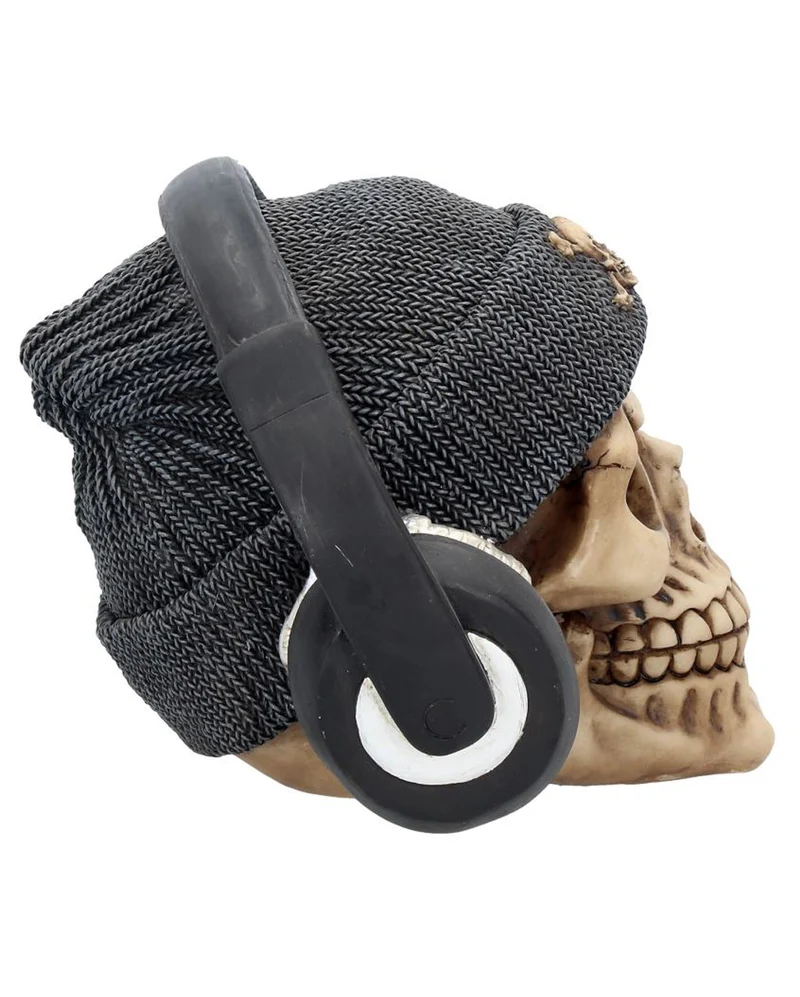 Dead Beat Kopfhörer Totenschädel 17cm