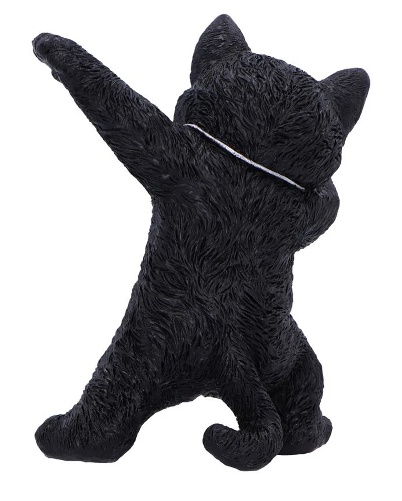Hex & Flex Schwarze Katzenfigur 13,5cm