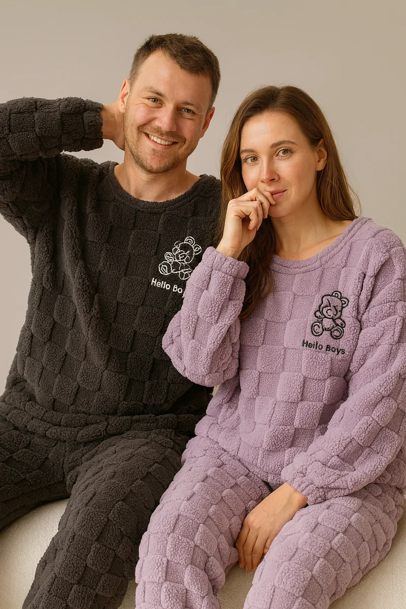 Partner Jumpsuits Flauschig