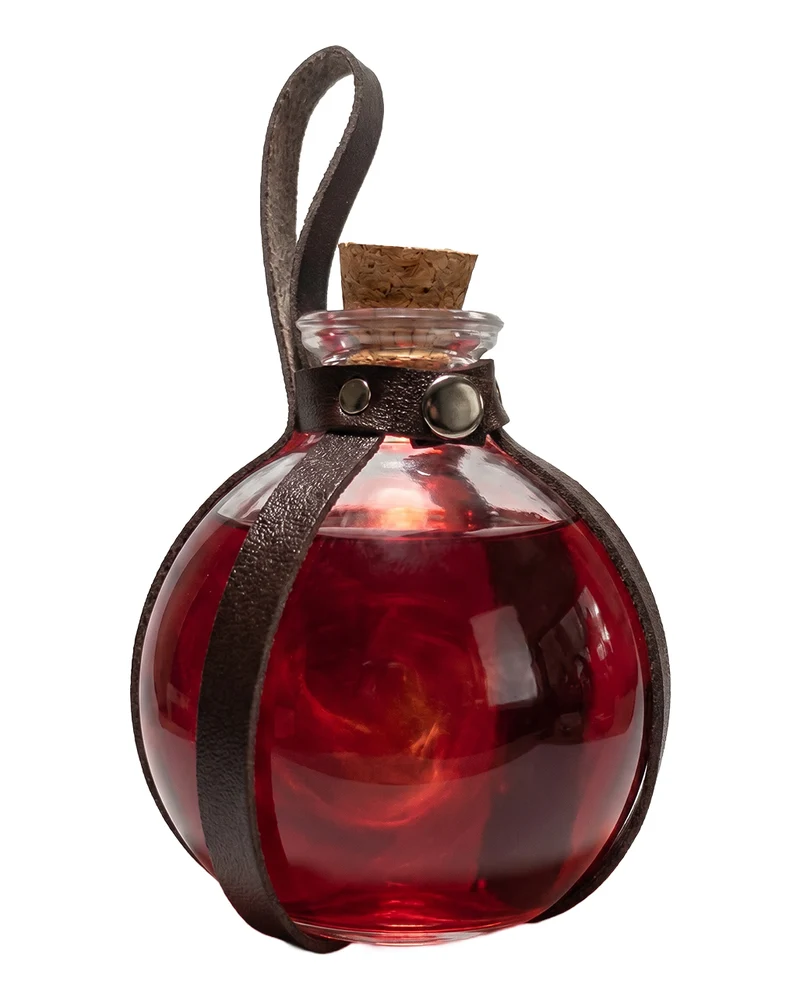 Liverollenspiel Zaubertrankflasche mit Gürtelschlaufe