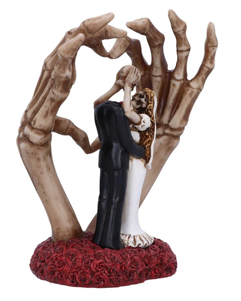 Skelett Hochzeitspaar "From This Day" 20cm