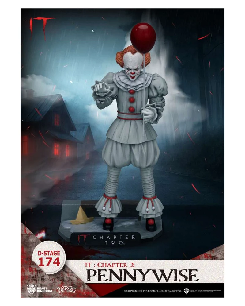 ES: Chapter 2 - Pennywise D-Stage Action Figur 16cm